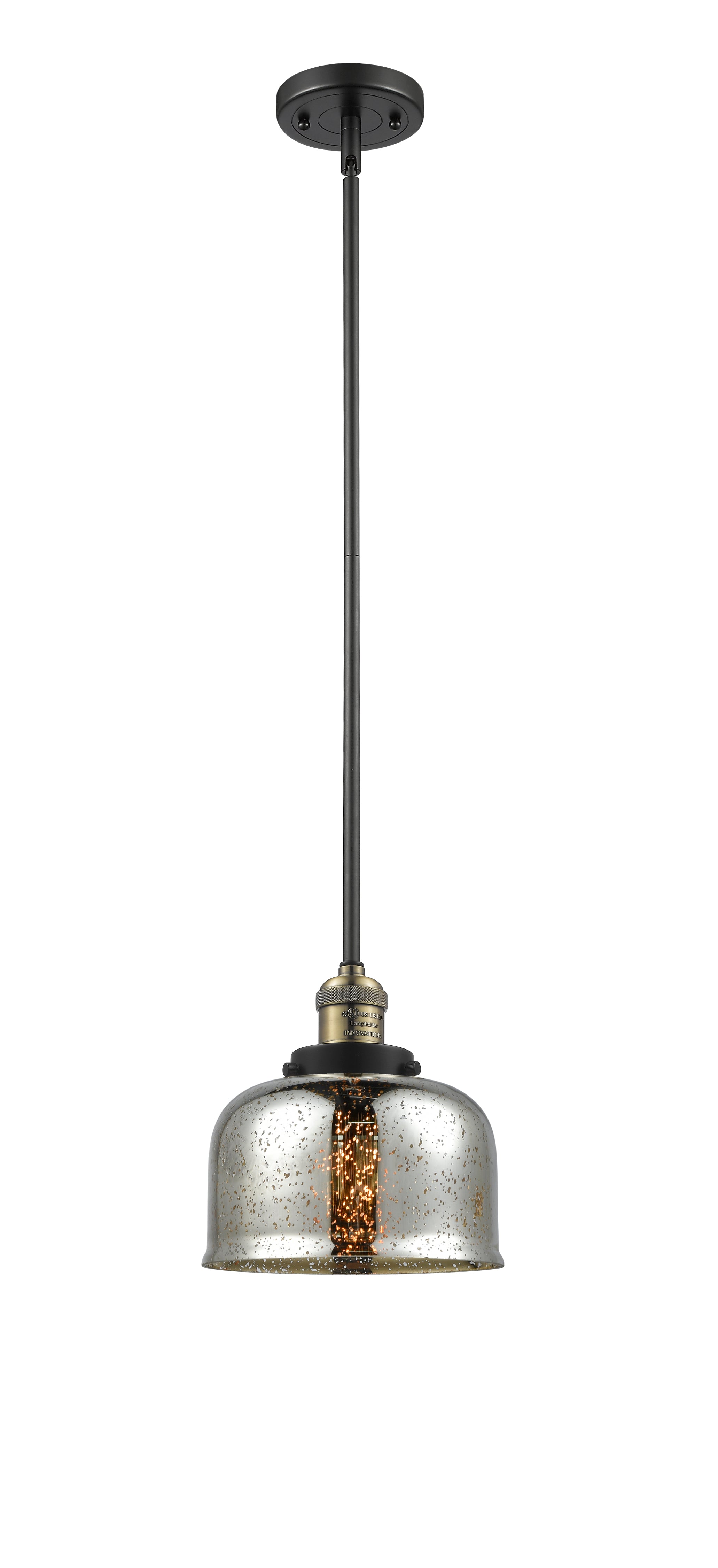 Franklin Restoration Mini Pendant Antique Brass