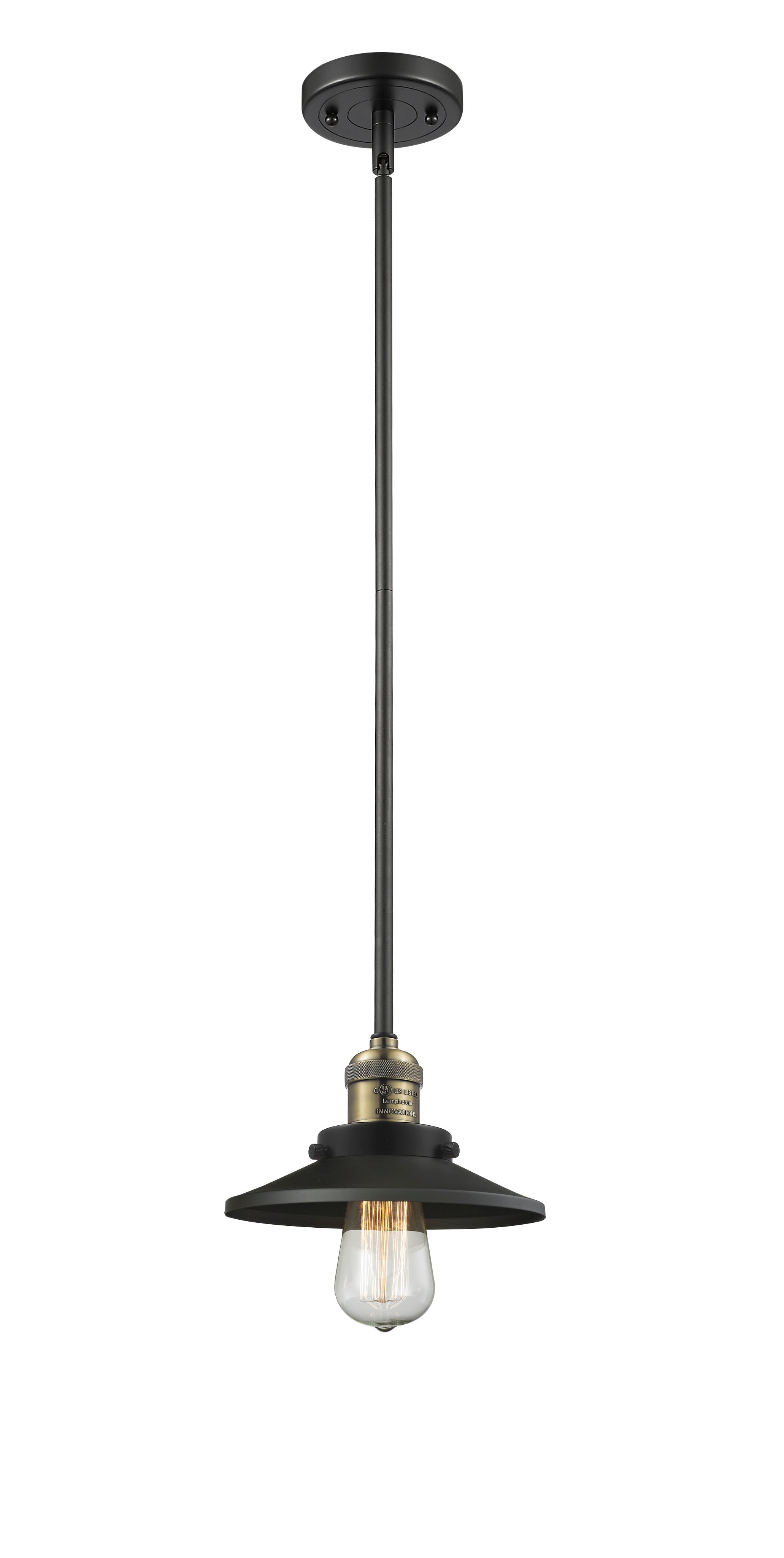 Franklin Restoration Mini Pendant Antique Brass