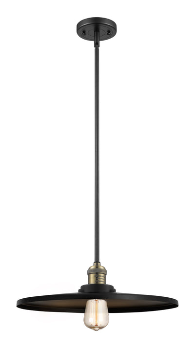 Franklin Restoration Mini Pendant Antique Brass