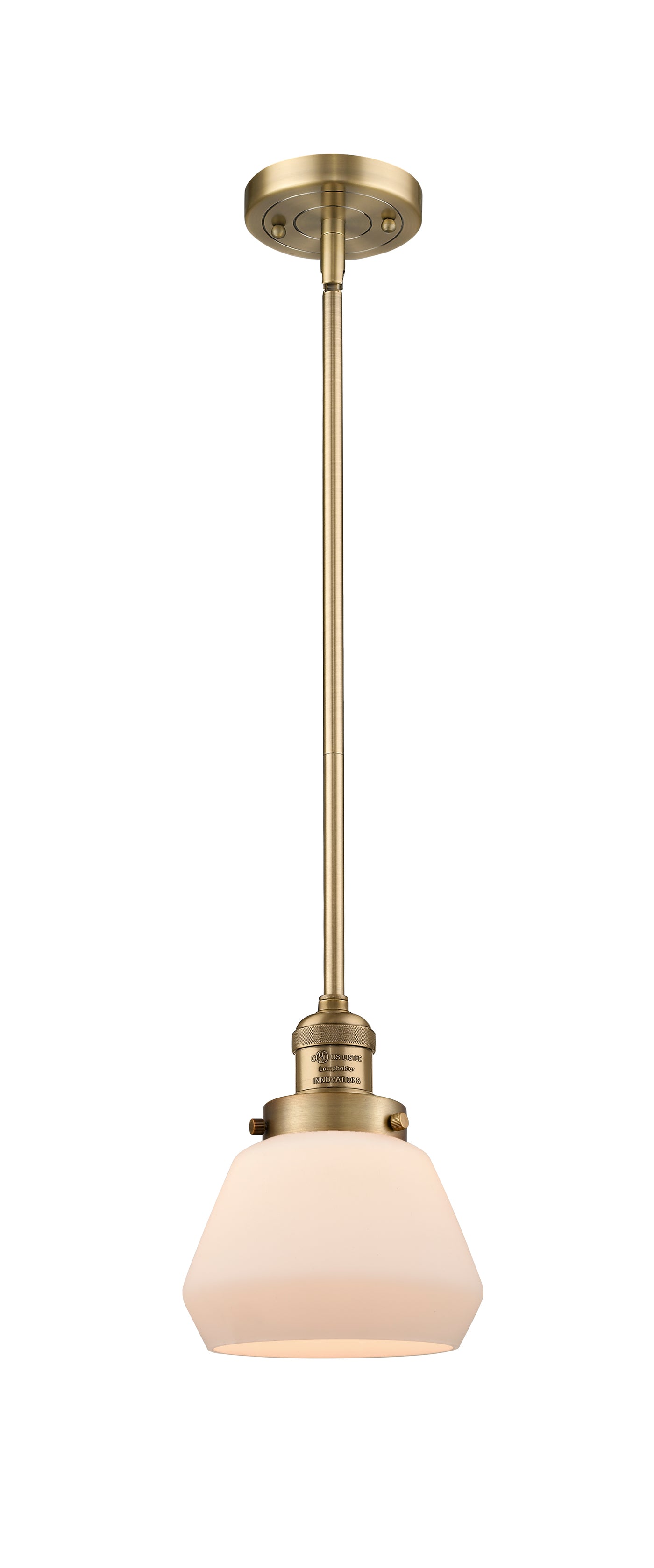 Franklin Restoration Mini Pendant Brass
