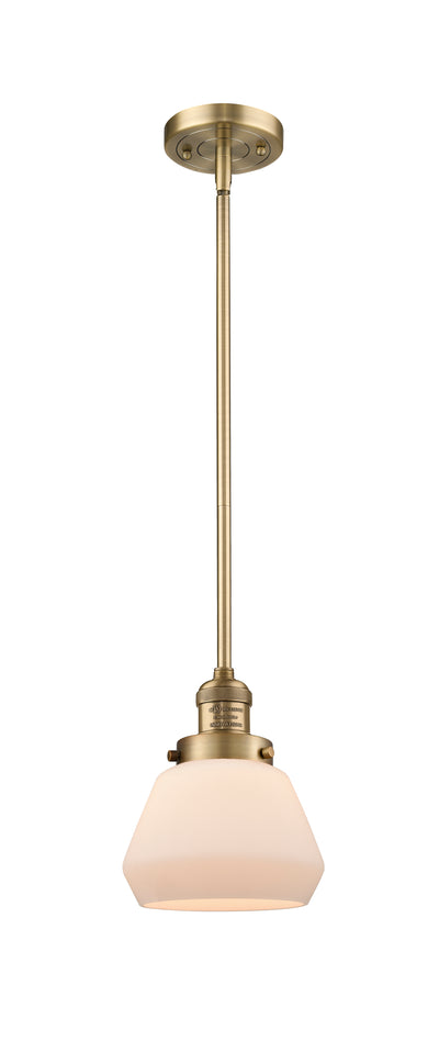 Franklin Restoration Mini Pendant Antique Brass