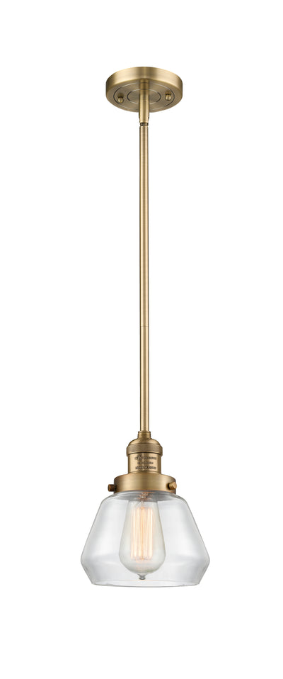 Franklin Restoration Mini Pendant Brass