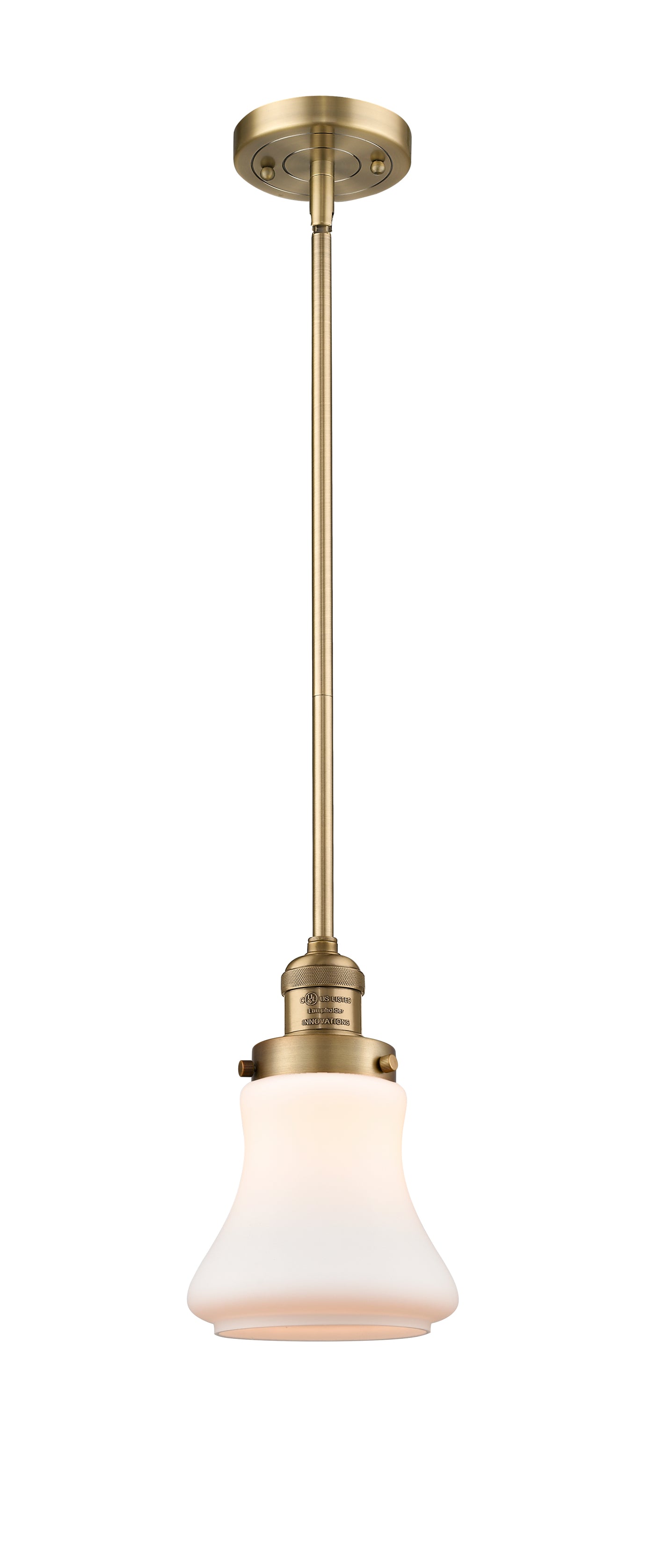 Franklin Restoration Mini Pendant Antique Brass