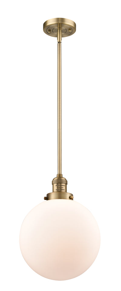 Franklin Restoration Mini Pendant Antique Brass