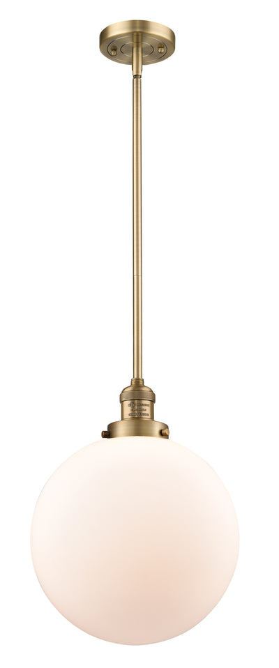Franklin Restoration Mini Pendant Brass Finish