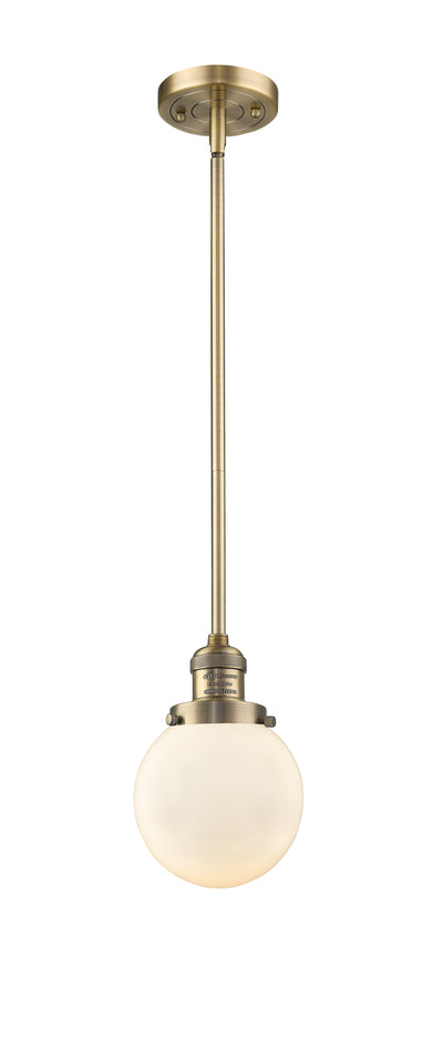 Franklin Restoration Mini Pendant Antique Brass