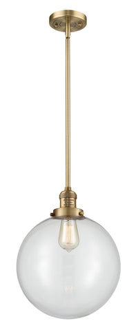 Franklin Restoration Mini Pendant Cast Brass