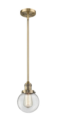 Franklin Restoration Mini Pendant Antique Brass