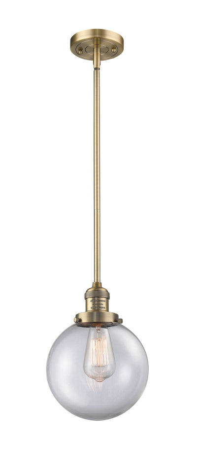 Franklin Restoration Mini Pendant Antique Brass