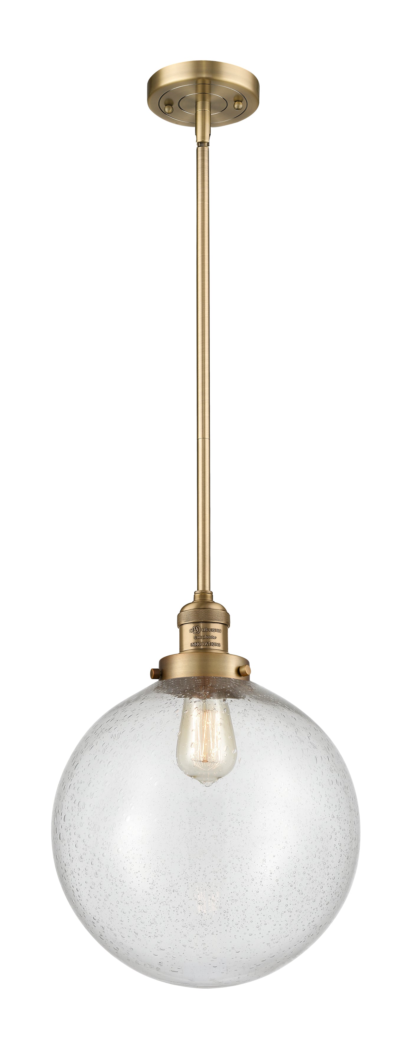 Franklin Restoration Mini Pendant Cast Brass