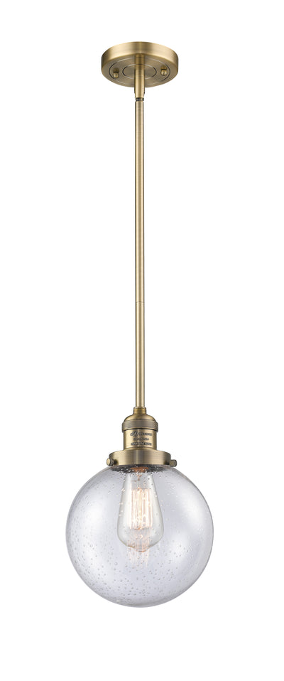 Franklin Restoration Antique Brass Pendant