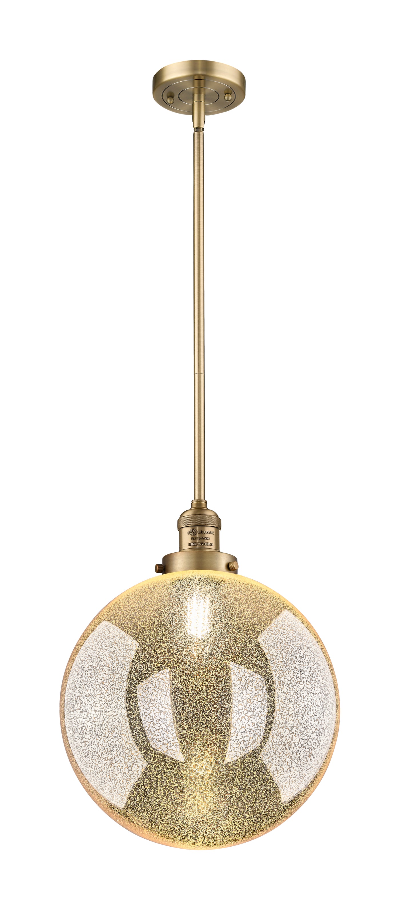 Franklin Restoration Mini Pendant Cast Brass