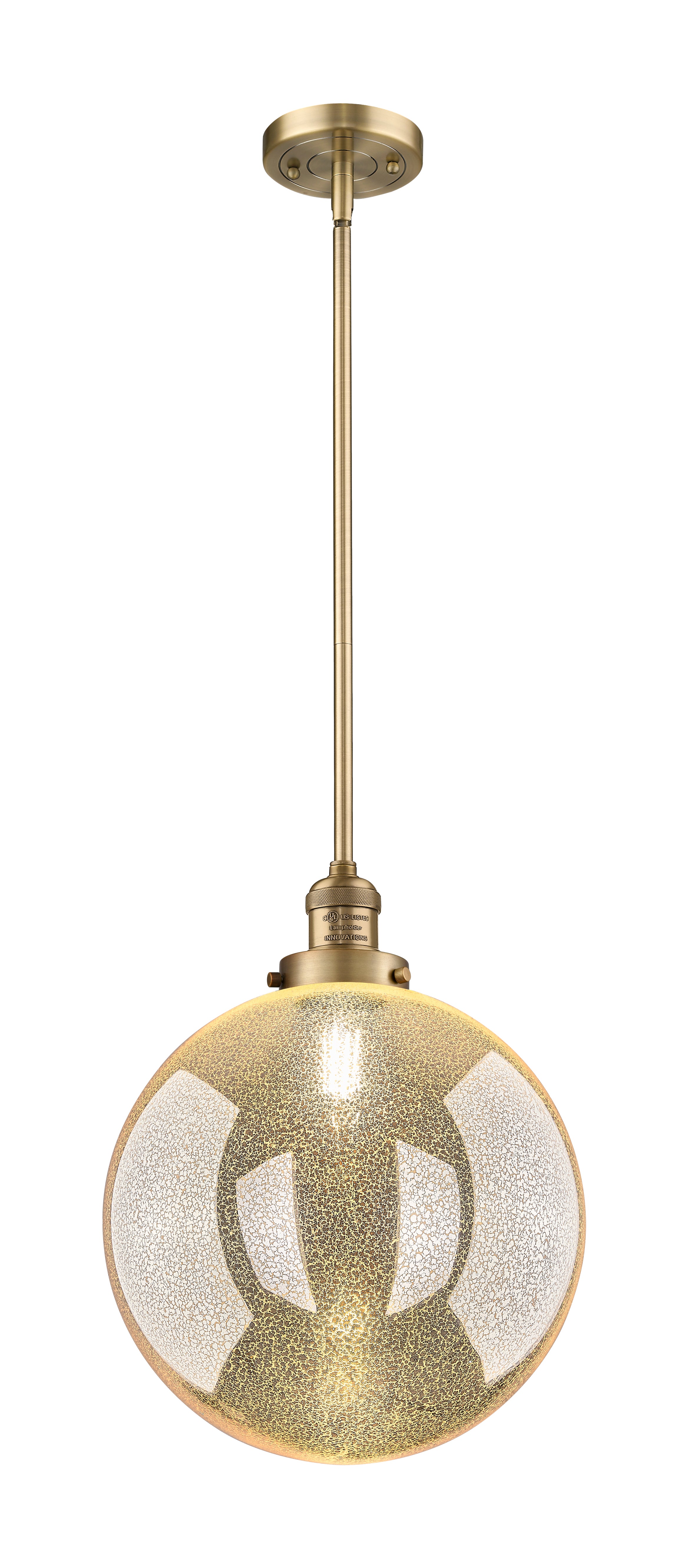 Franklin Restoration Mini Pendant Cast Brass