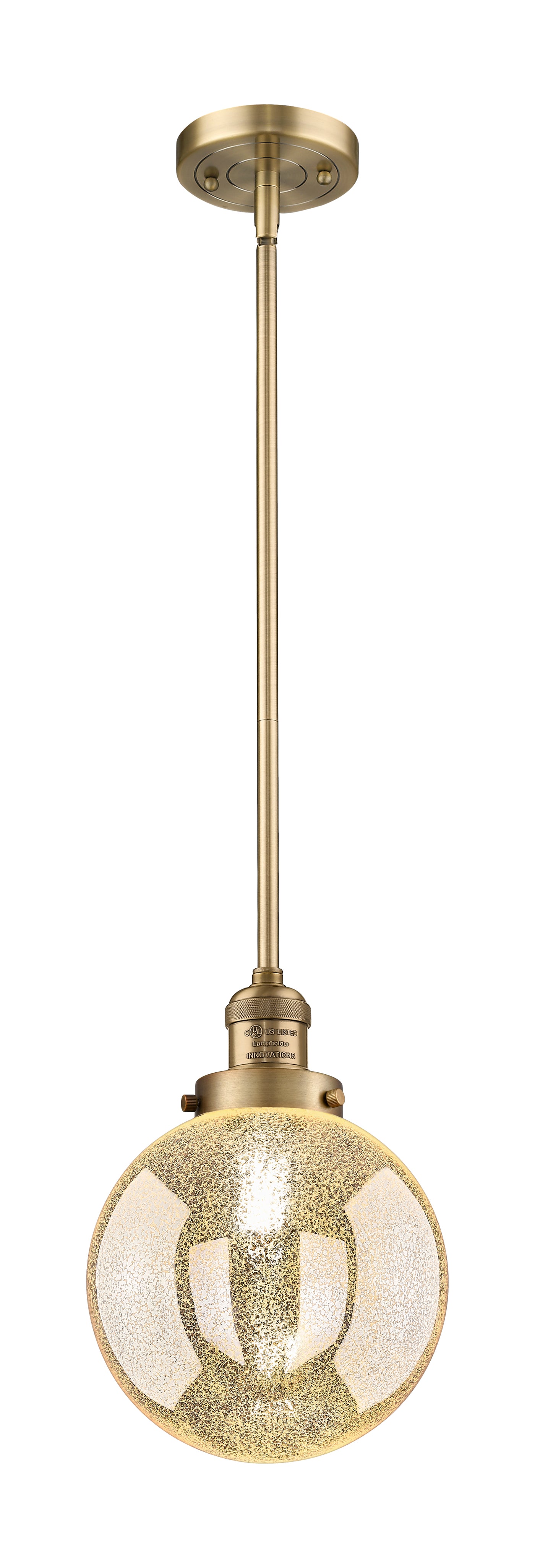 Franklin Restoration Antique Brass Pendant