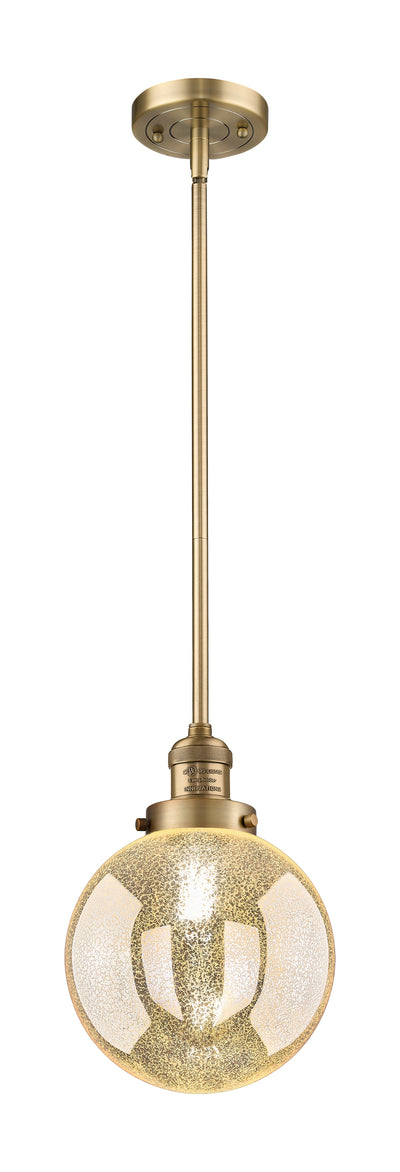 Franklin Restoration Antique Brass Pendant