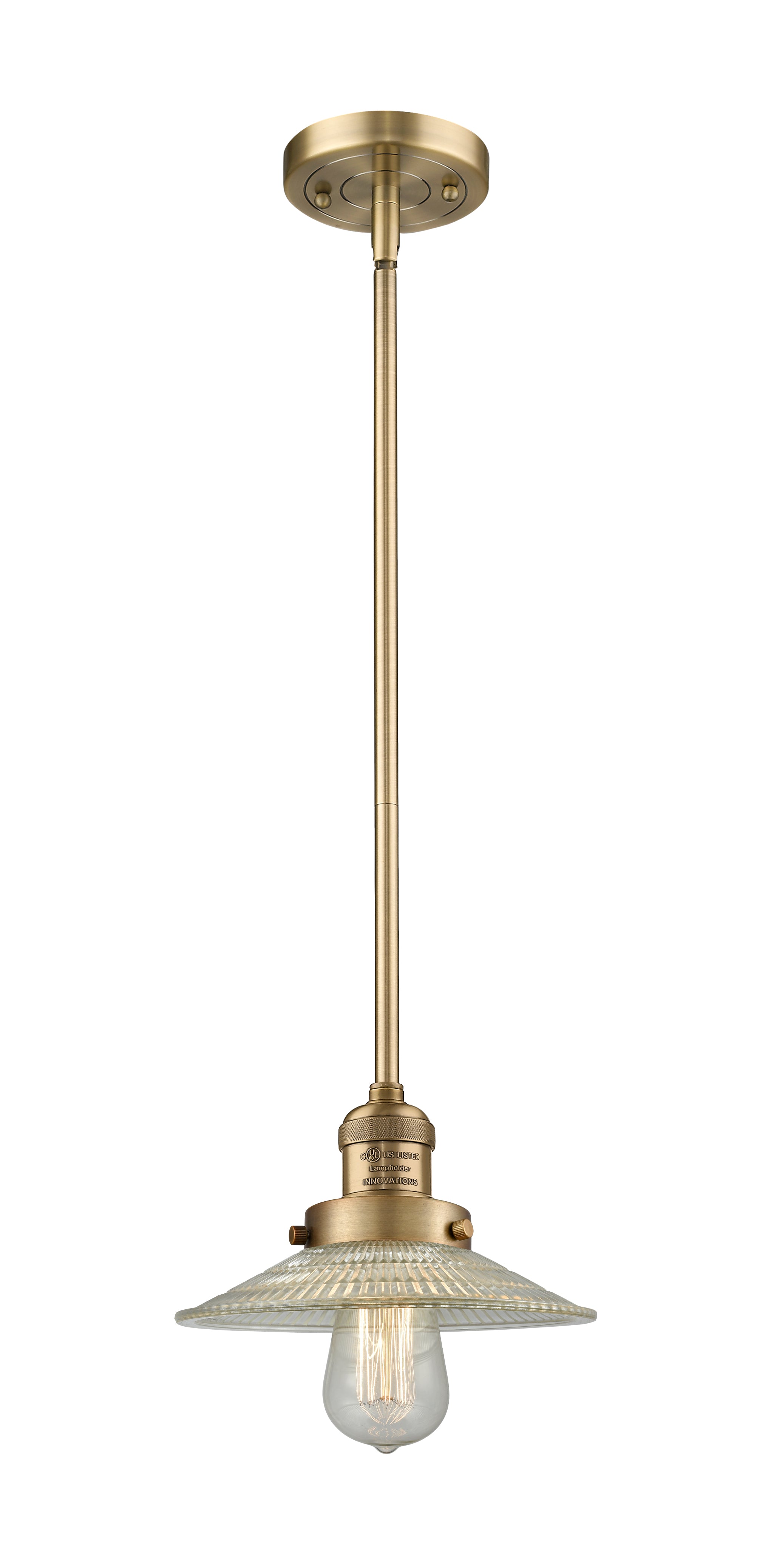 Franklin Restoration Mini Pendant Brass Steel