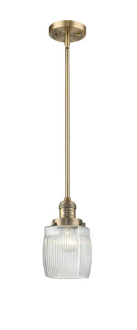 Franklin Restoration Mini Pendant Antique Brass