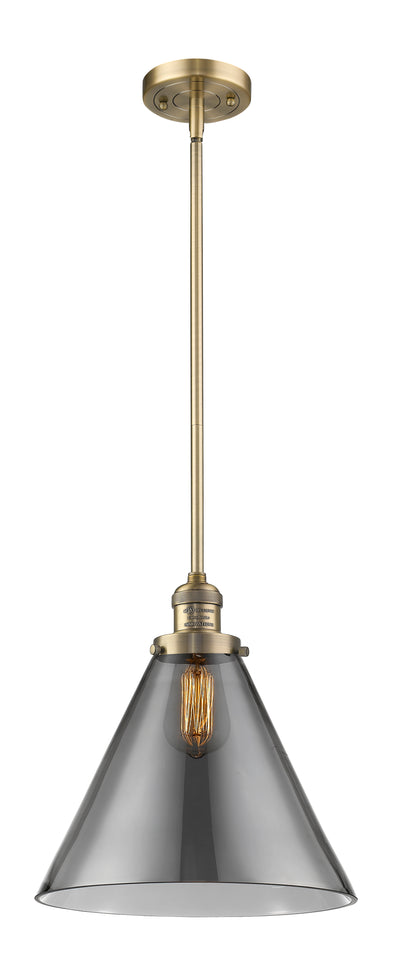Franklin Restoration Mini Pendant Antique Brass
