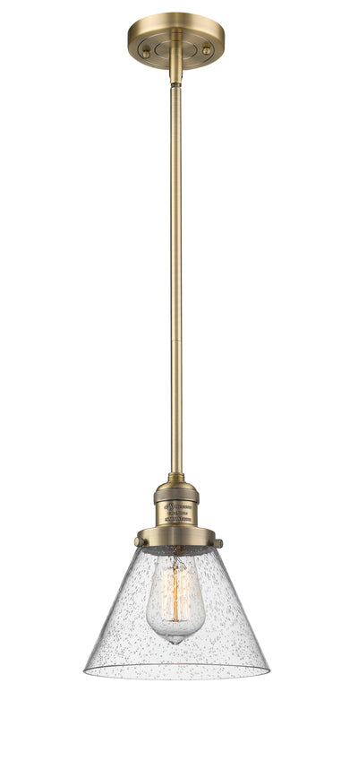 Franklin Restoration Mini Pendant Antique Brass