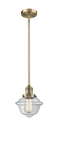 Franklin Restoration Mini Pendant Antique Brass