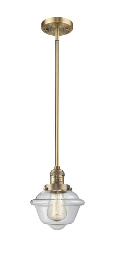Franklin Restoration Mini Pendant Antique Brass