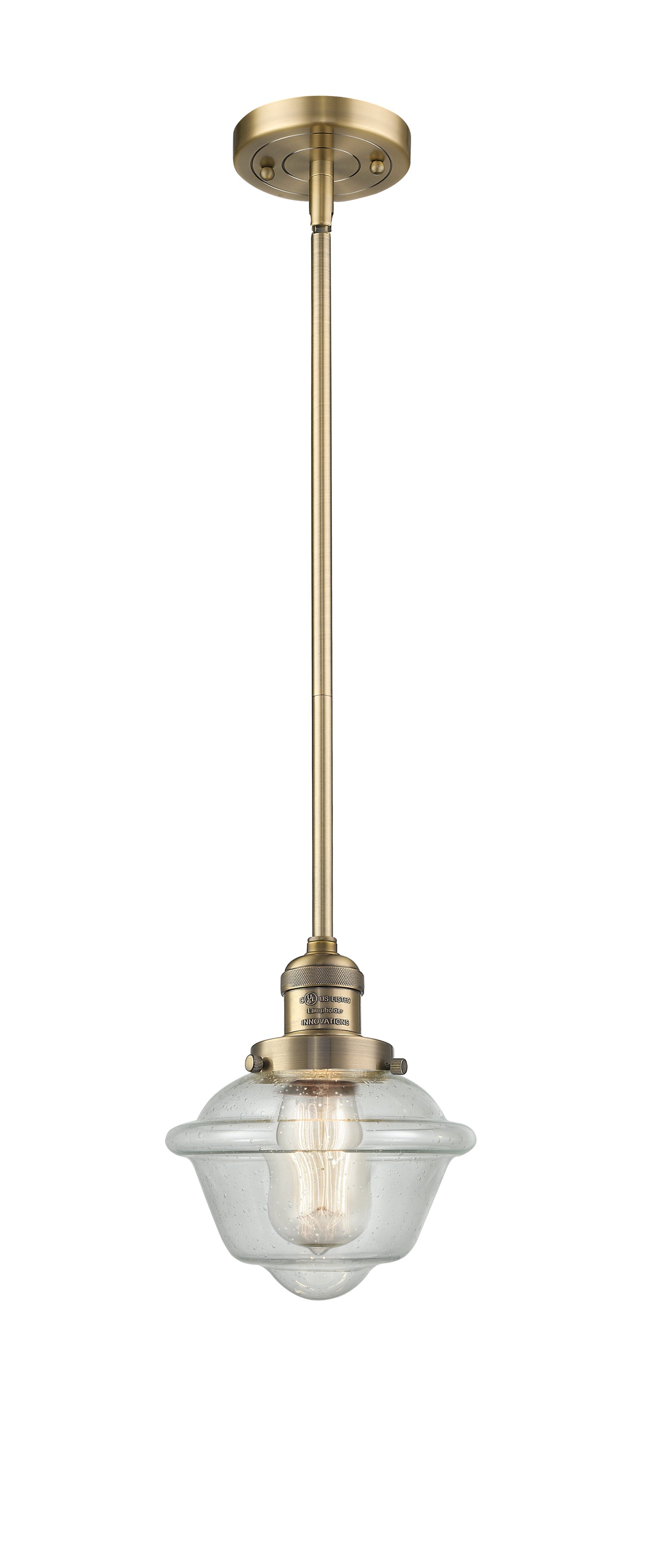 Franklin Restoration Mini Pendant Brass