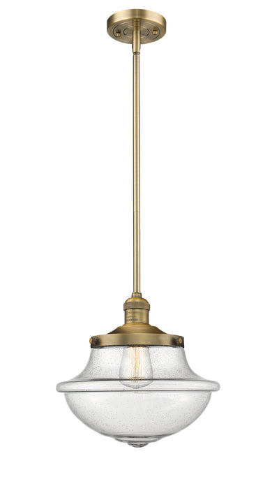 Franklin Restoration Mini Pendant Brass 11.5