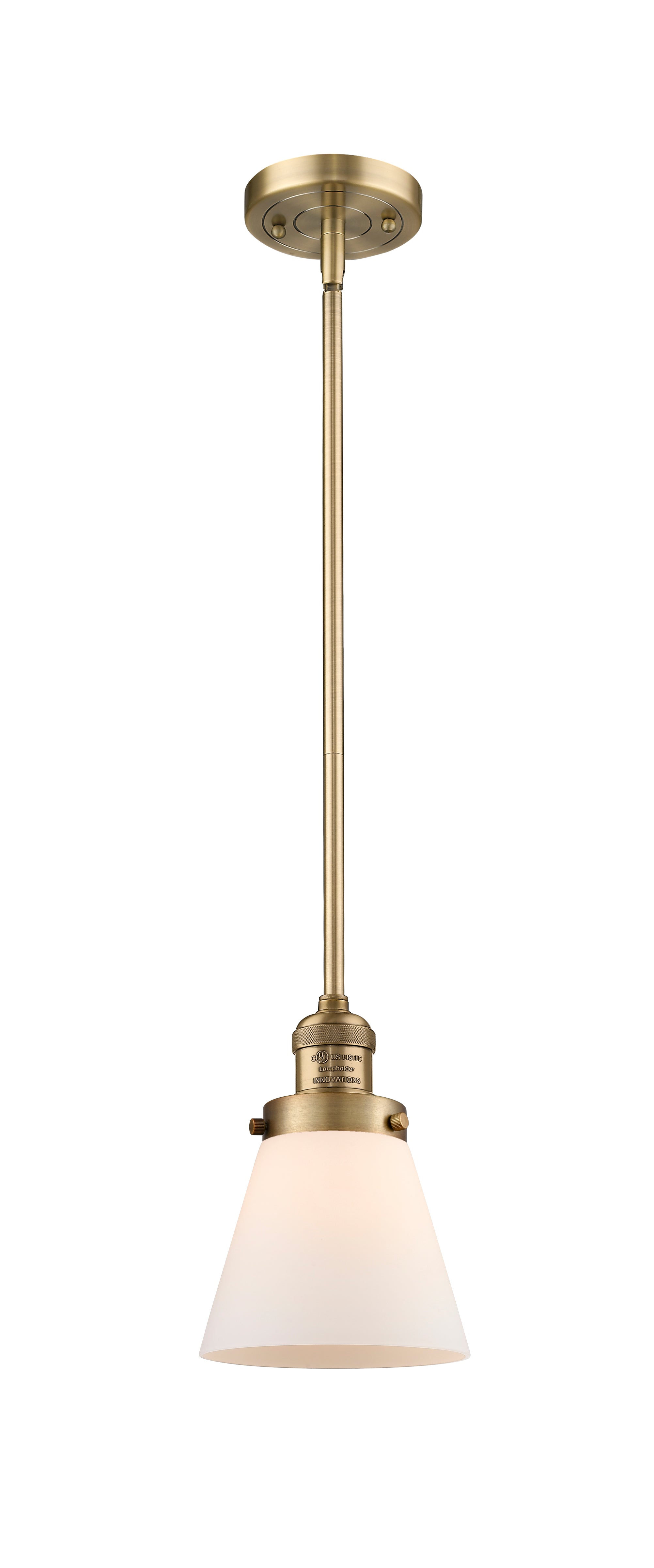 Franklin Restoration Mini Pendant Antique Brass