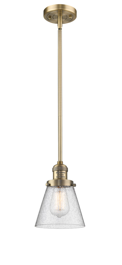 Franklin Restoration Mini Pendant Antique Brass