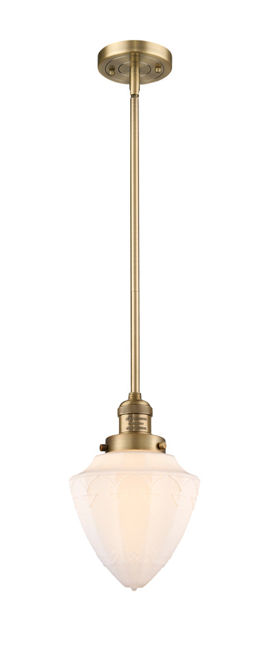 Franklin Restoration Antique Brass Mini Pendant