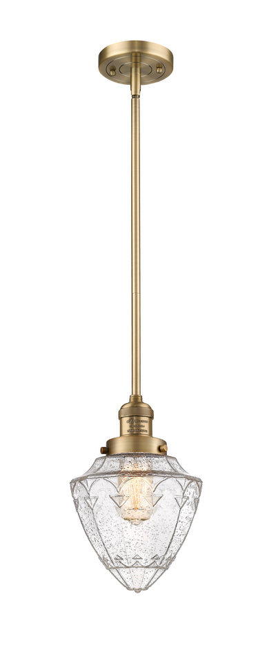 Franklin Restoration Mini Pendant Antique Brass