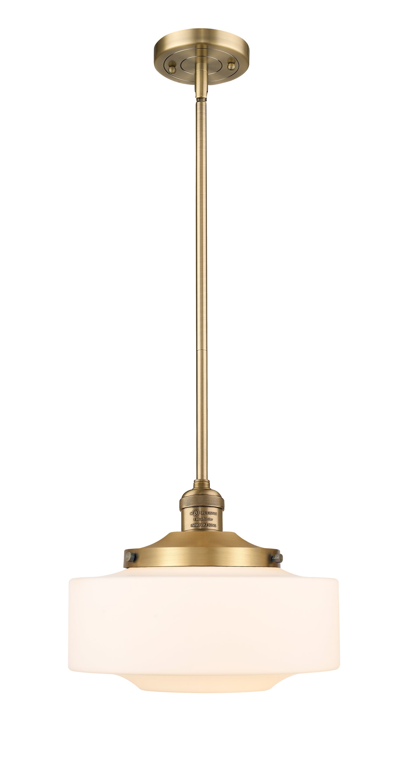 Franklin Restoration Mini Pendant Antique Brass