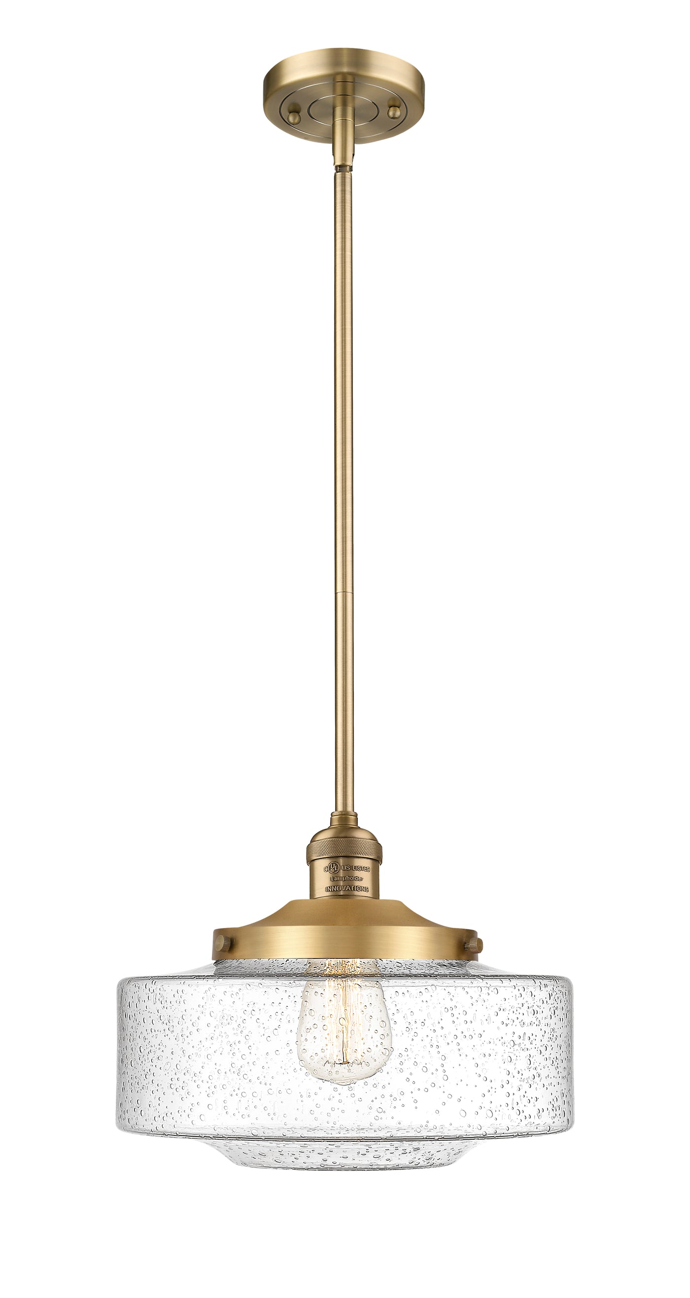 Franklin Restoration Mini Pendant Antique Brass