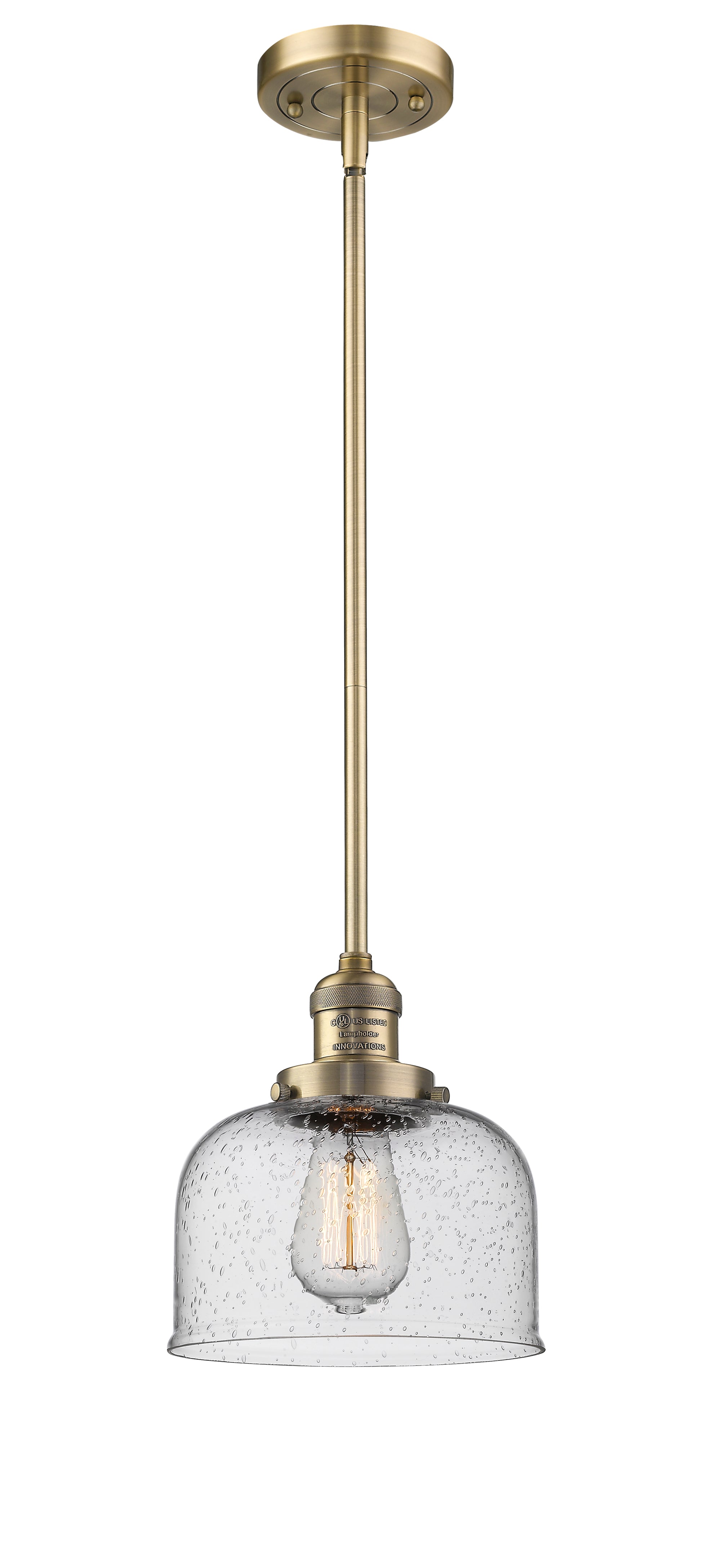 Franklin Restoration Mini Pendant Brass