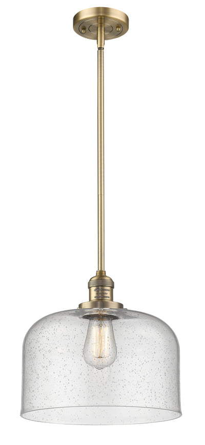 Franklin Restoration Mini Pendant Brass Finish
