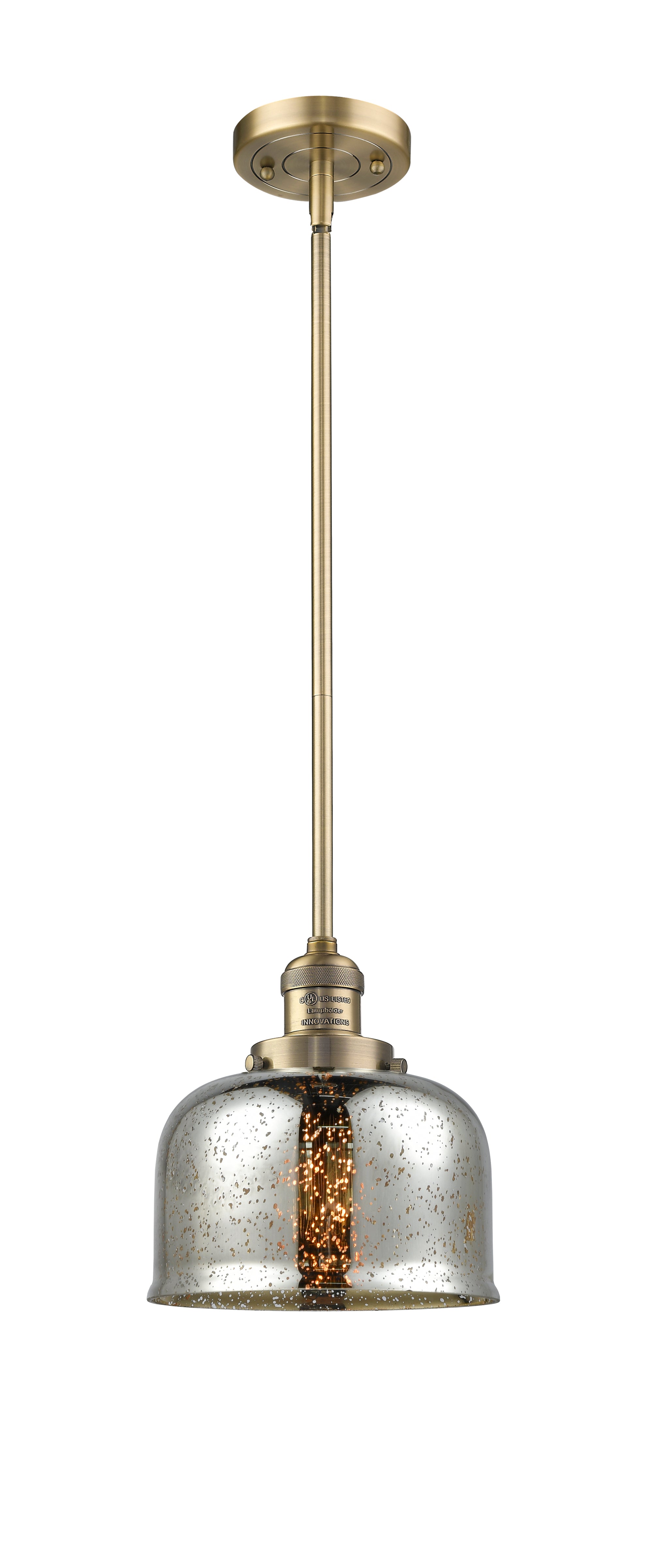 Franklin Restoration Mini Pendant Brass