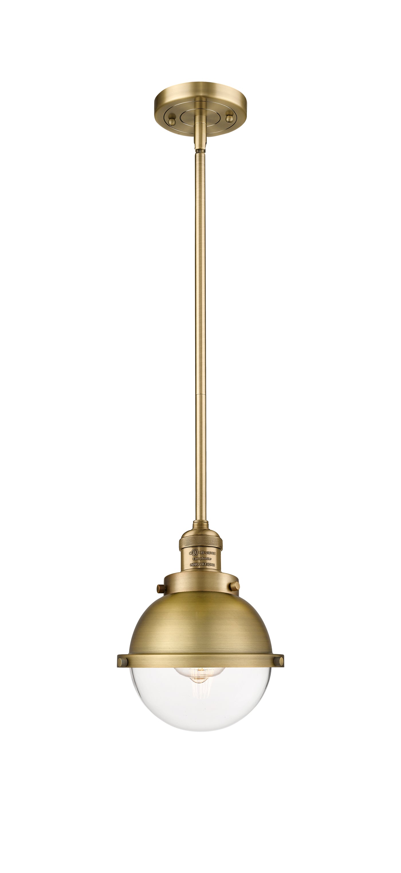 Franklin Restoration Mini Pendant Brass