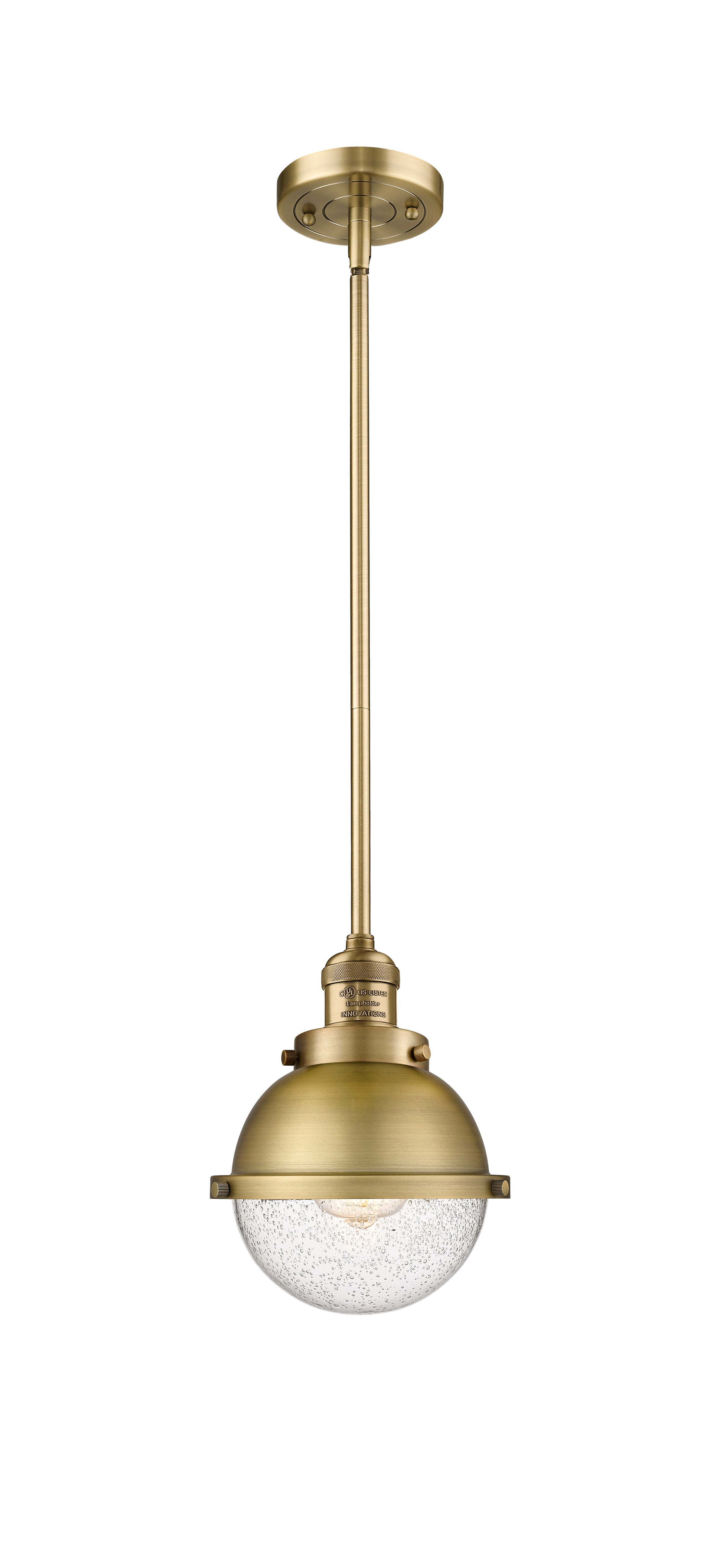 Franklin Restoration Mini Pendant Brushed Brass