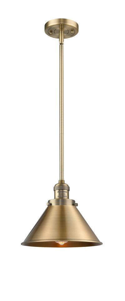 Franklin Restoration Mini Pendant Brass Antique