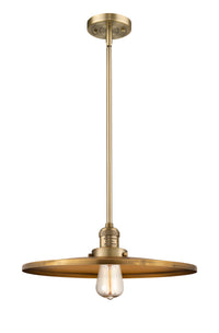 Franklin Restoration Mini Pendant 16 Antique Brass