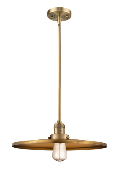 Franklin Restoration Mini Pendant 16 Antique Brass