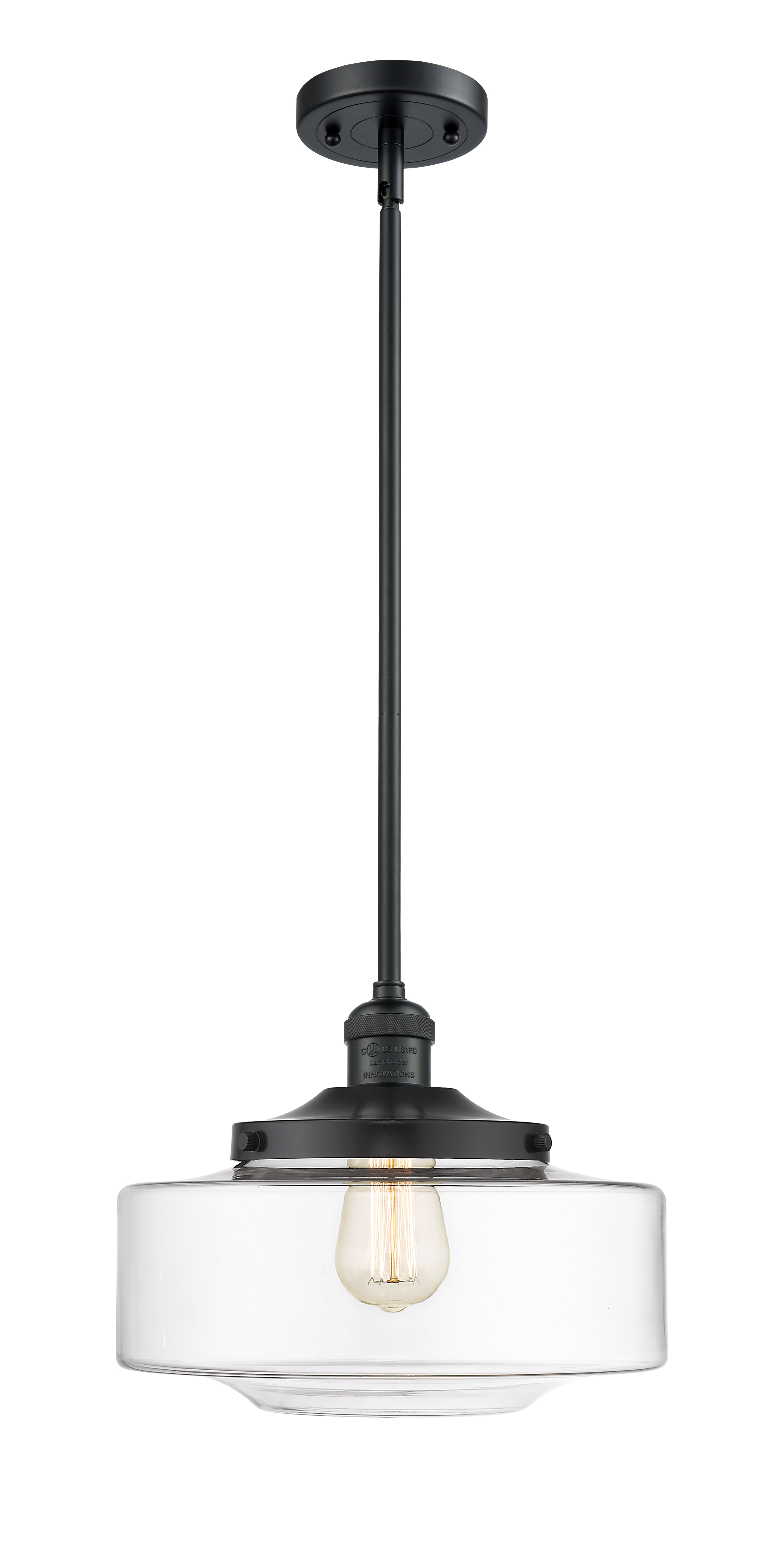 Franklin Restoration Mini Pendant Brass Finish