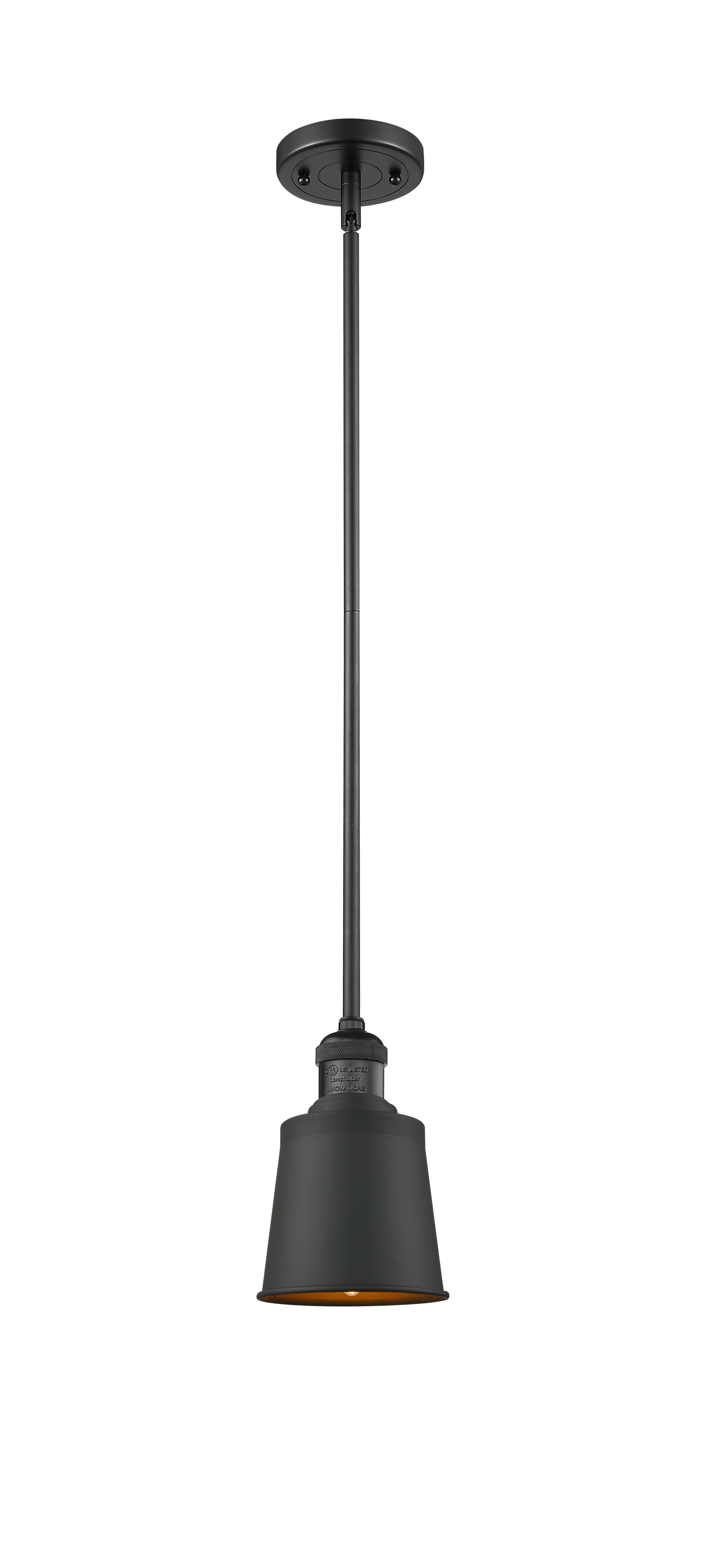Franklin Restoration Mini Pendant 6W Antique Brass