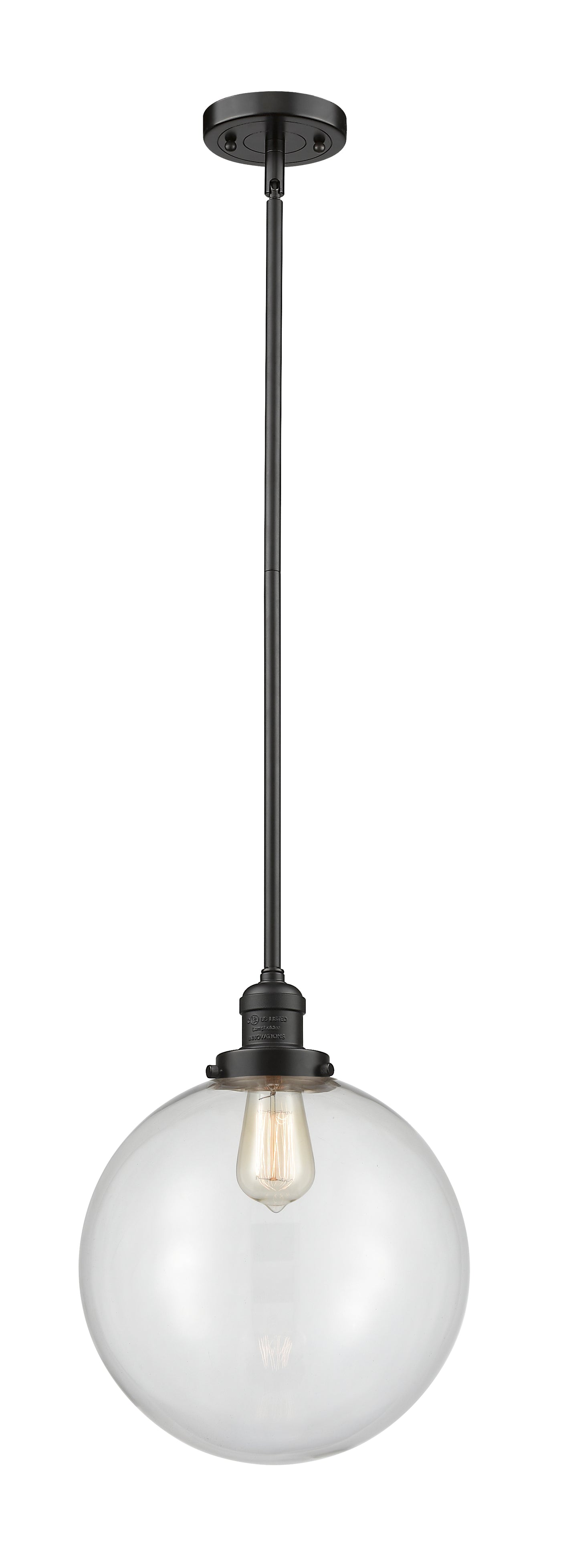 Franklin Restoration Mini Pendant Brass Finish