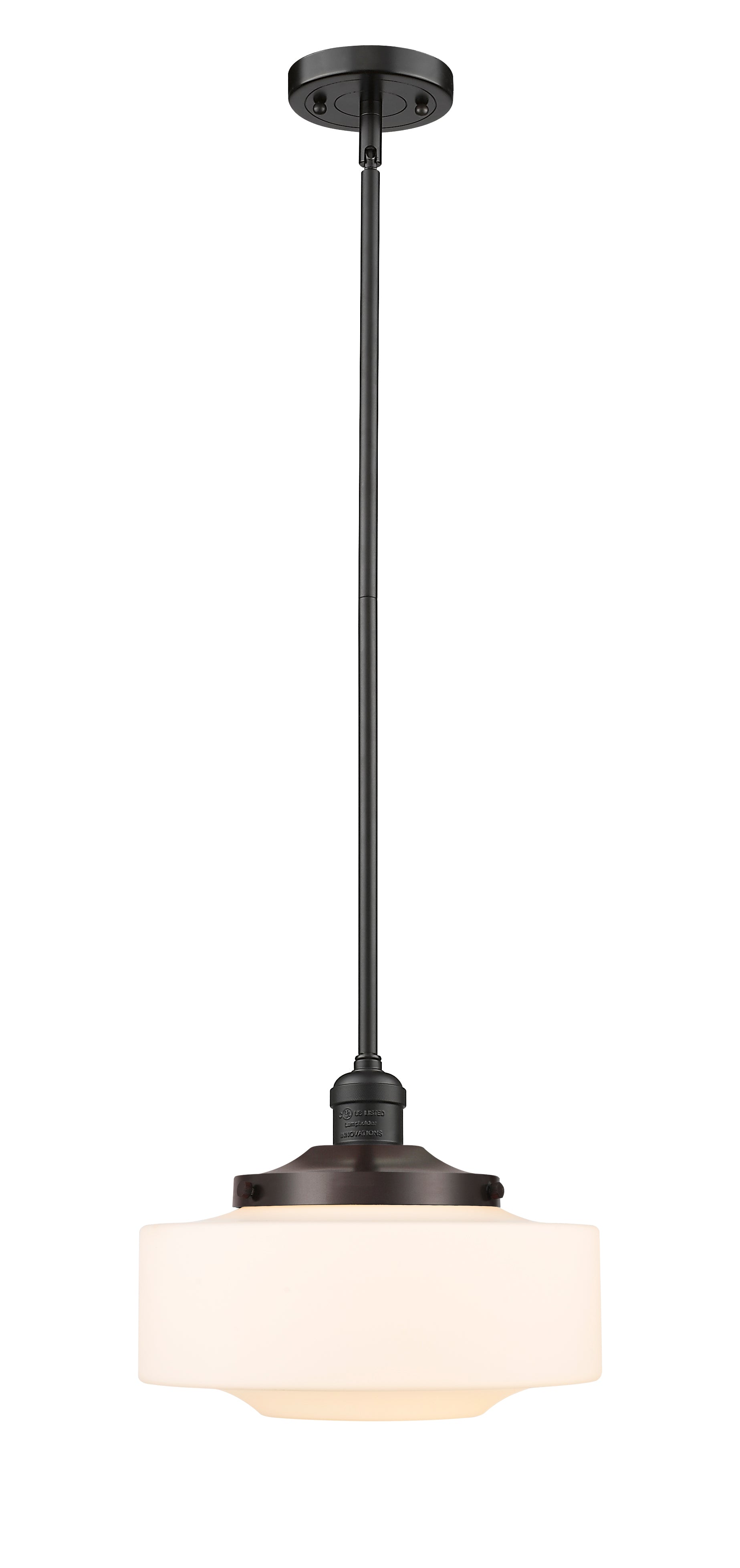 Franklin Restoration Mini Pendant Brass Finish