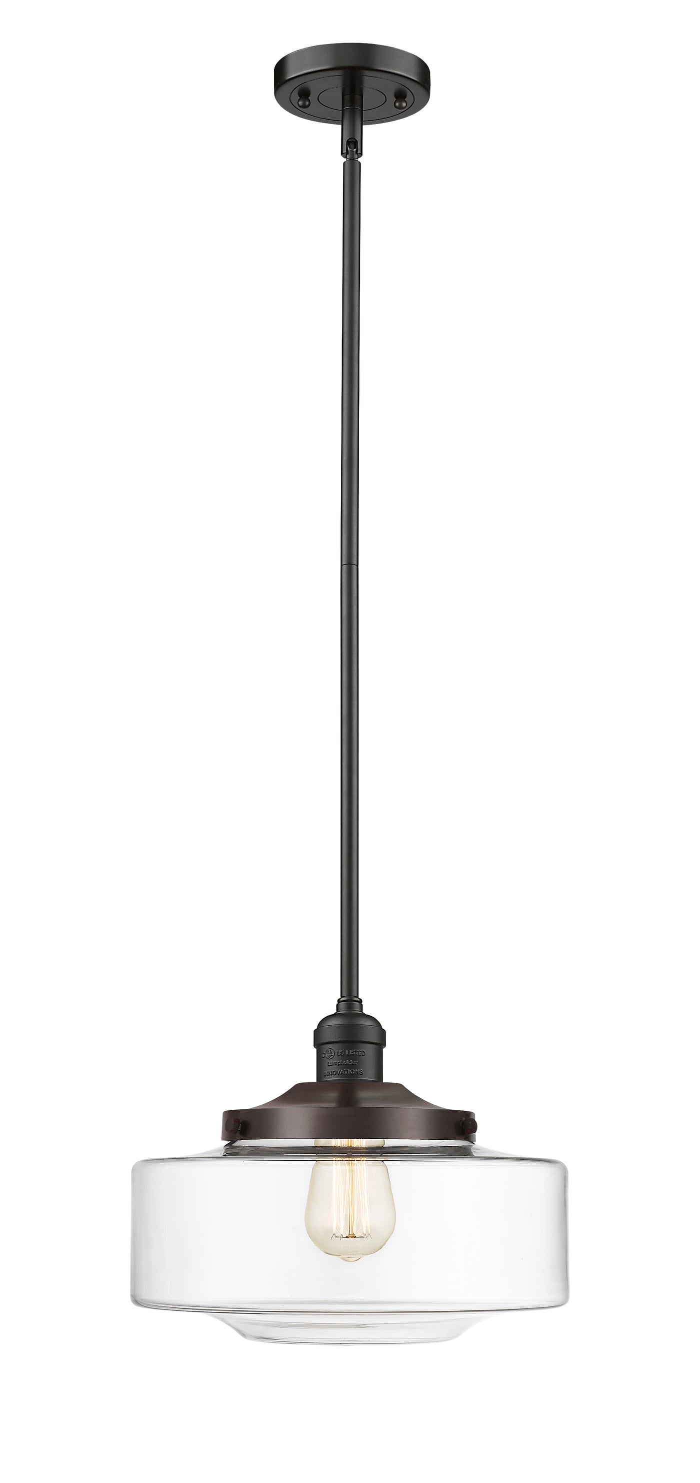 Franklin Restoration Mini Pendant Brass Finish