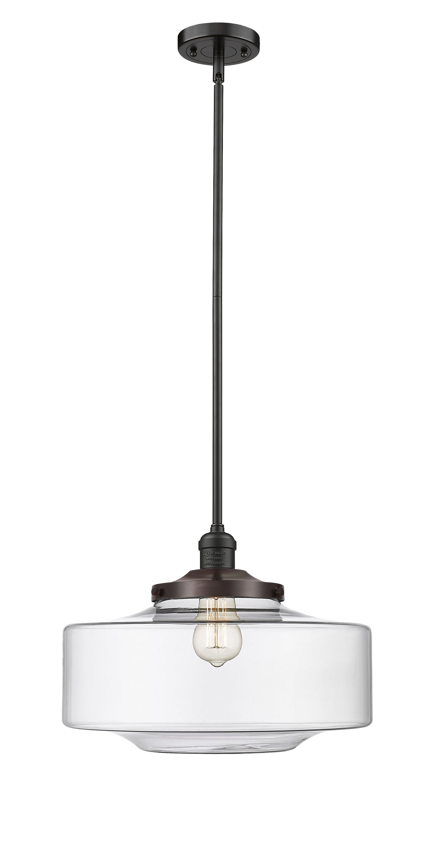 Franklin Restoration Antique Brass Mini Pendant