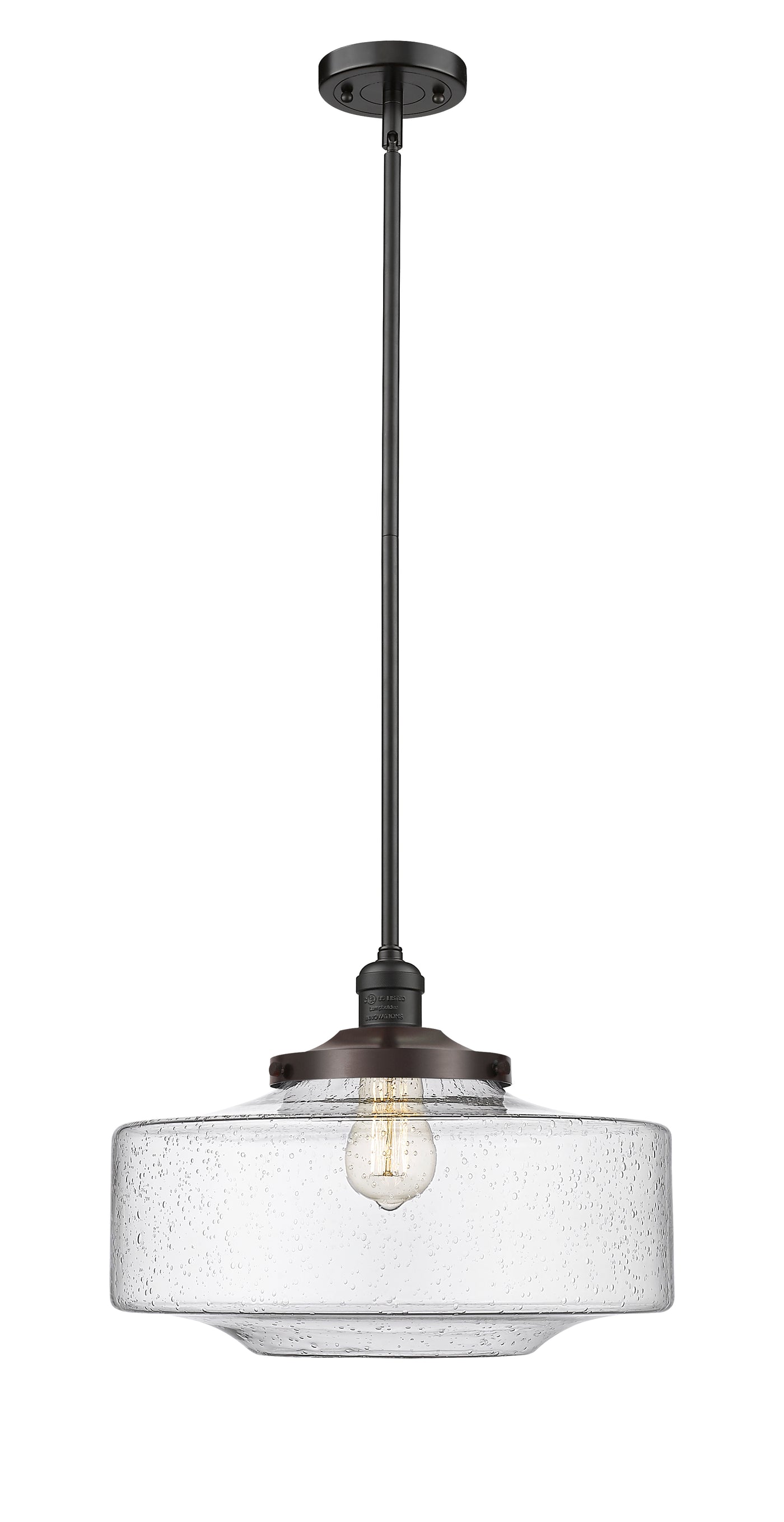 Franklin Restoration Antique Brass Mini Pendant