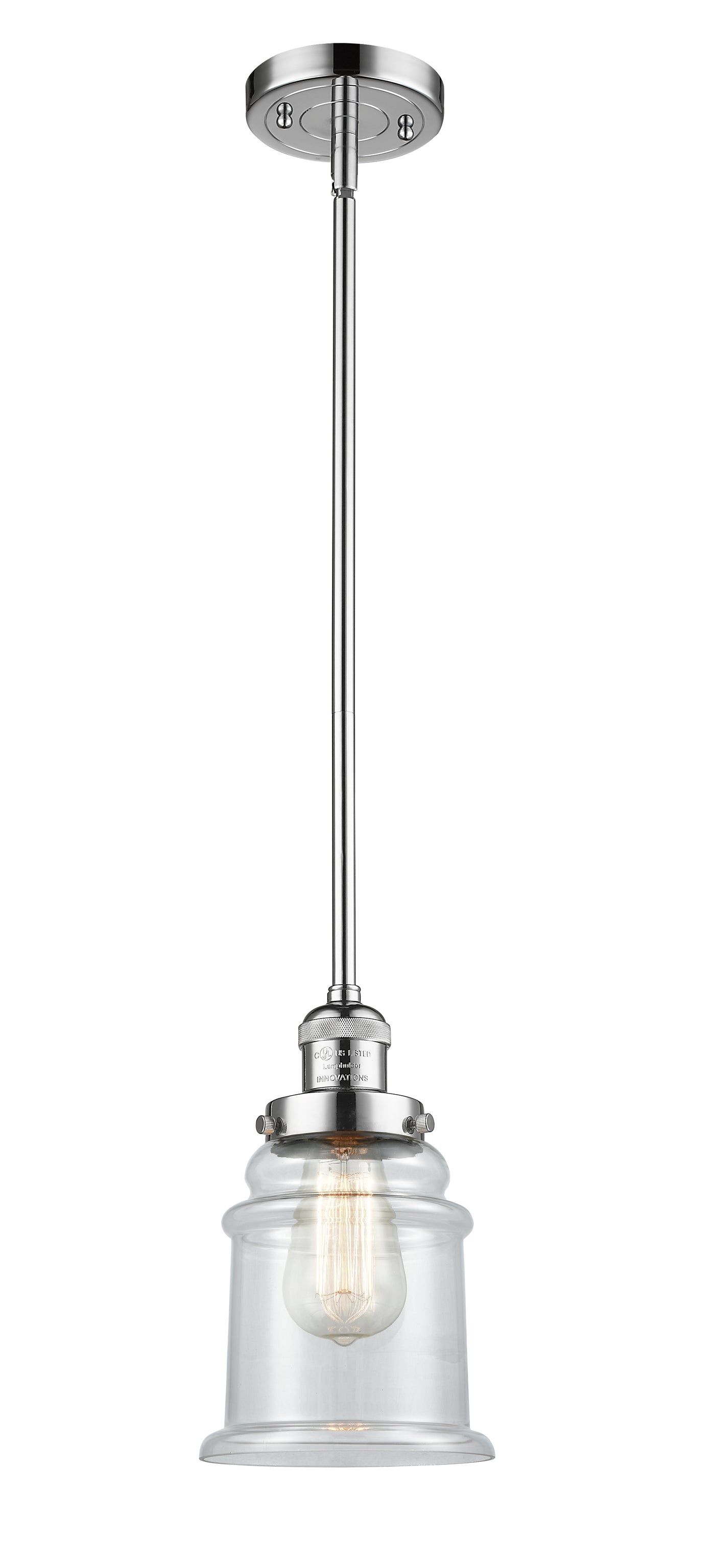 Franklin Restoration Mini Pendant Brass