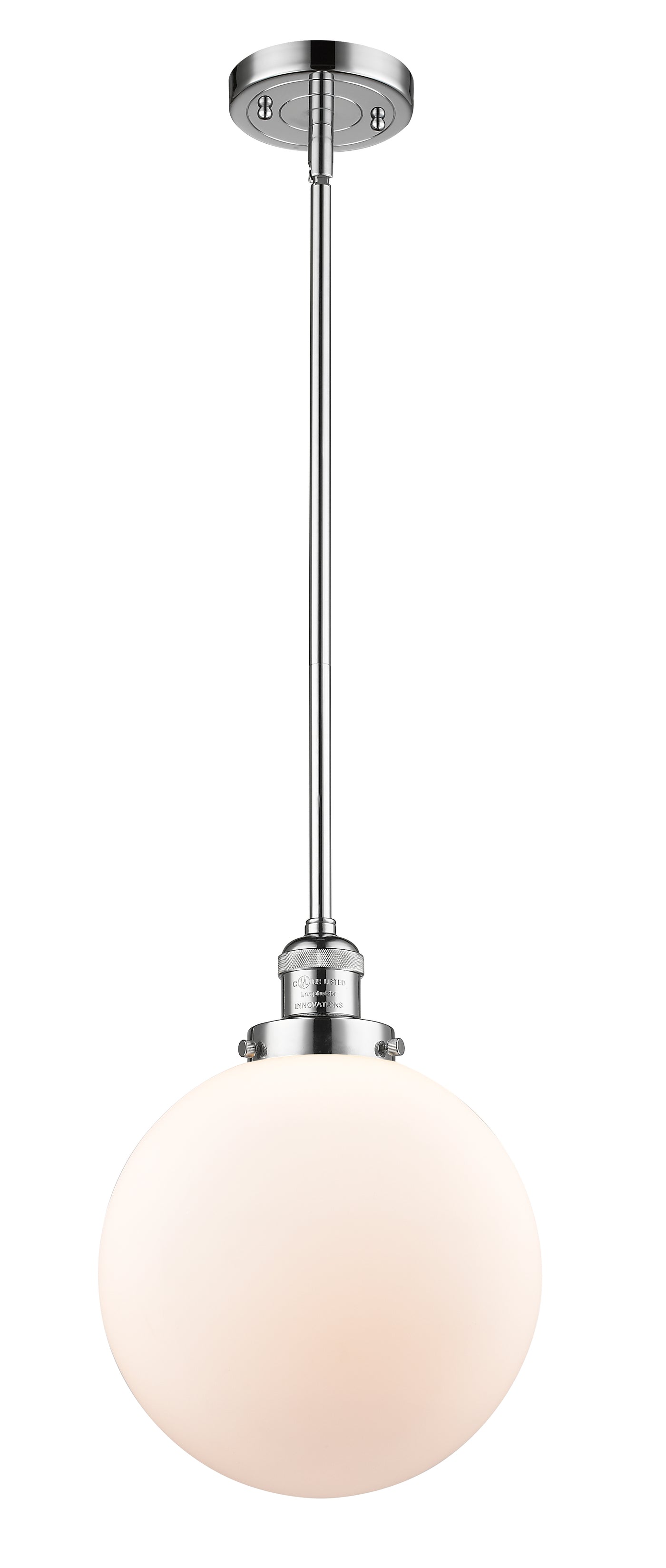 Franklin Restoration Mini Pendant Brass Glass